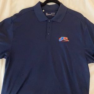 Under Armor navy blue polo
